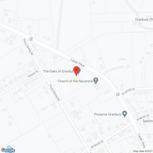 Oaks Of Granbury in google map