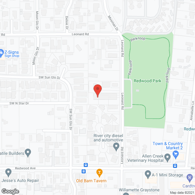 Kinsington At Redwood Park in google map
