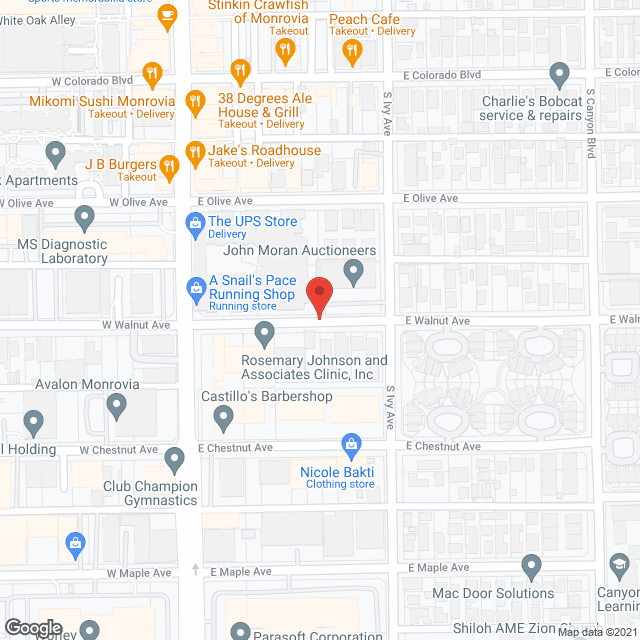 Comfort Keepers of Monrovia, CA in google map