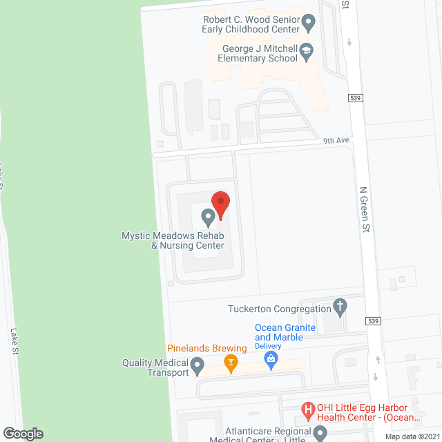 Mystic Meadows in google map