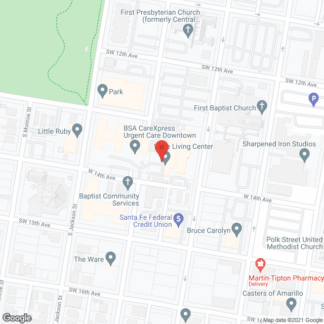 Park Central Retirement Community in google map