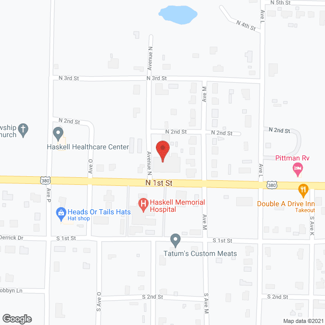 Majestic Senior Living Haskell in google map