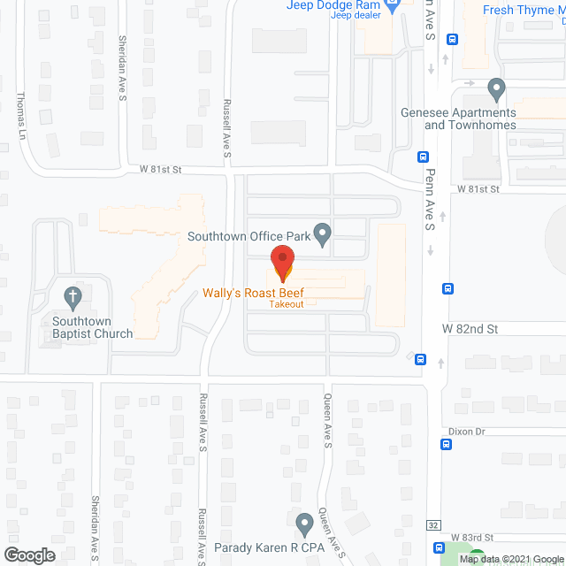 Mainstay Senior Care in google map