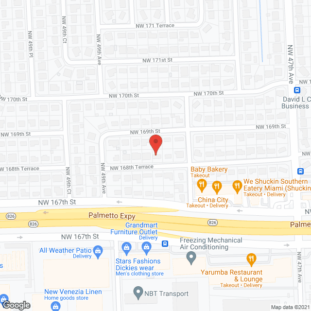 MD Home Care in google map