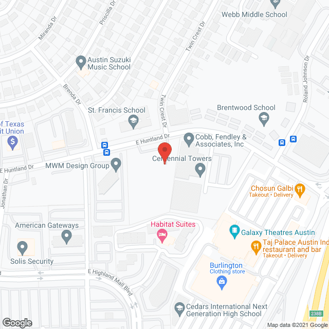 Ashby Premium Home Care in google map