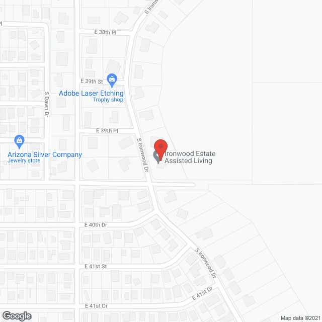 Ironwood Estate Assisted Living in google map