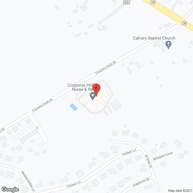 Copperas Hollow Assisted Living in google map