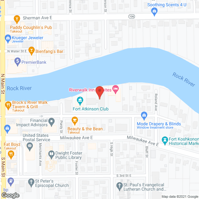 Riverview Manor Apartments in google map
