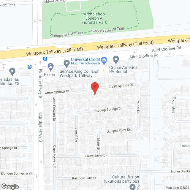 Crystal Care Homes in google map