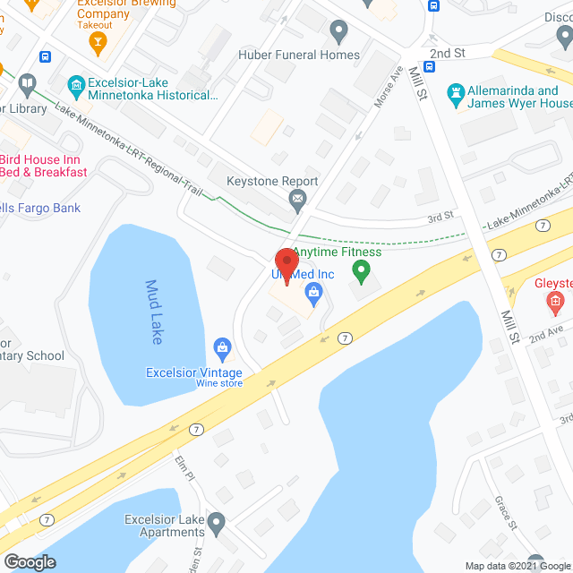 Encore Estates in google map
