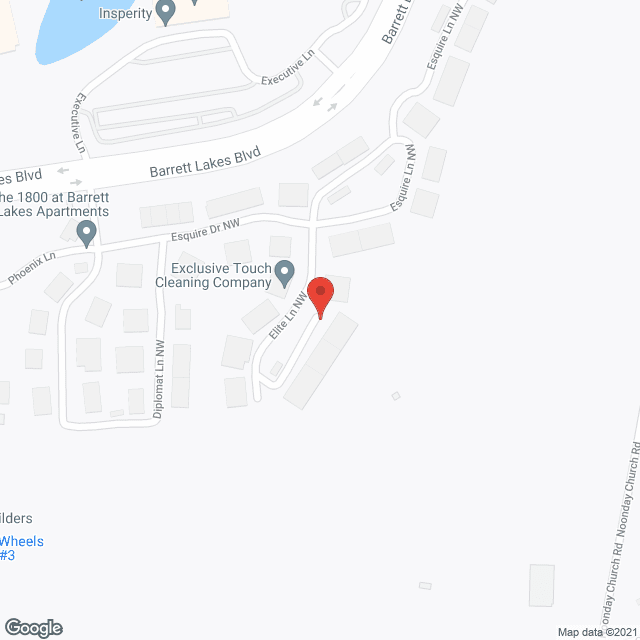 Amicus Home Healthcare in google map