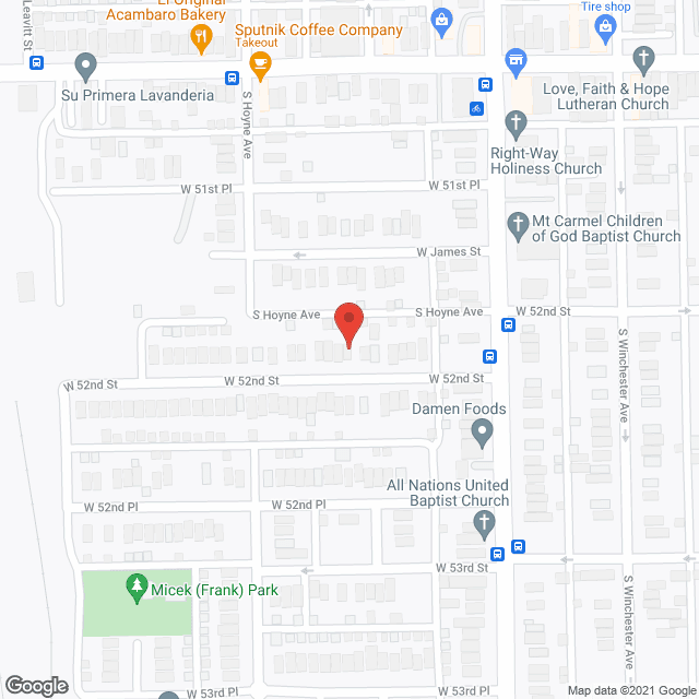 Residential Enterprises in google map