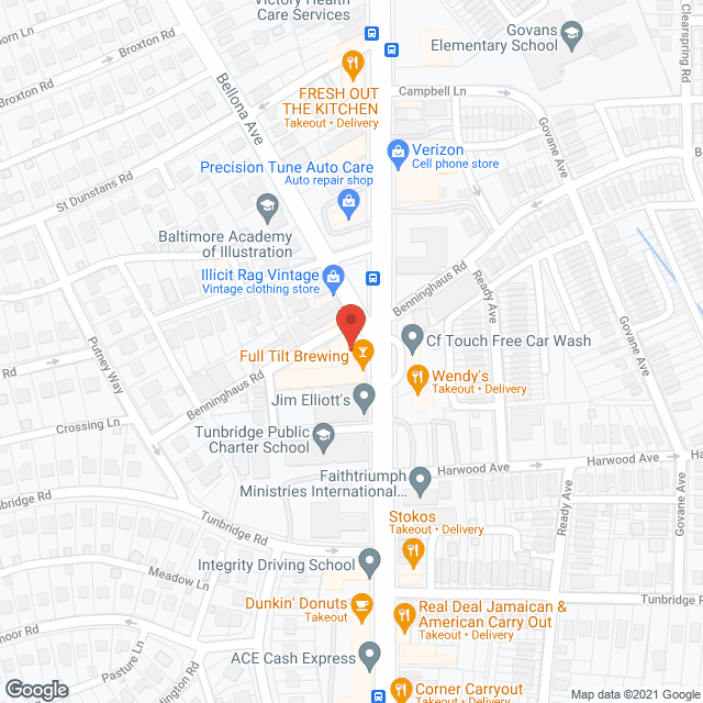 Epiphany House in google map