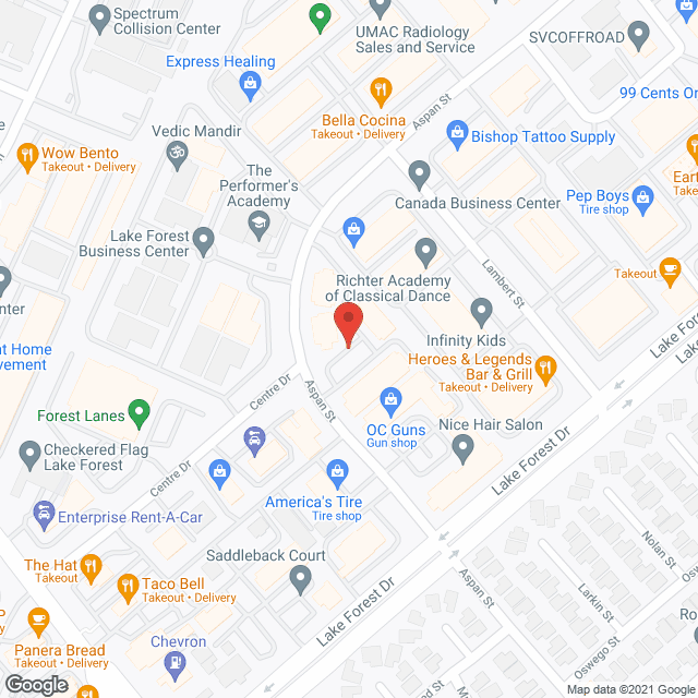 Lake Forest Home Care in google map