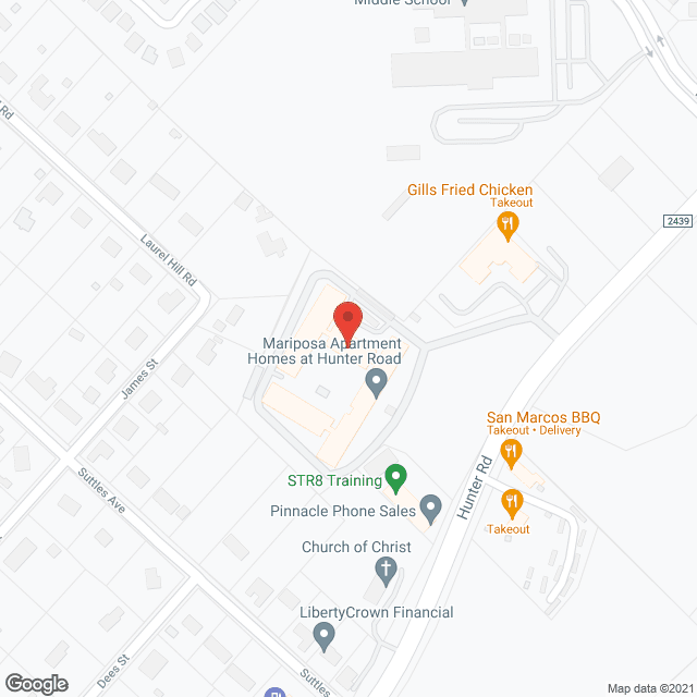Mariposa Apartment Homes in google map