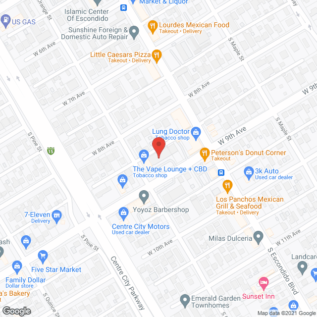 A Better Solution In Home Care in google map