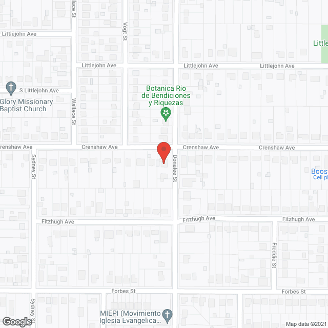 Crenshaw House in google map
