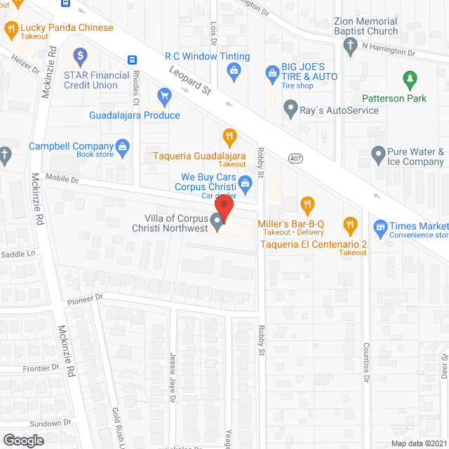 Villa Northwest in google map