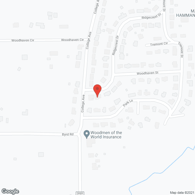 Ridgecrest House in google map