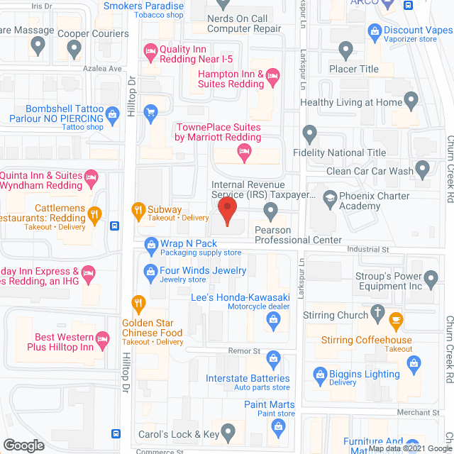 Comfort Keepers of Redding in google map