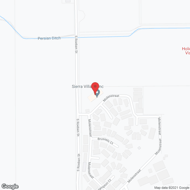 Sierra Village Retirement in google map