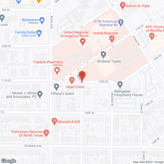 Wichita Home Health Svc in google map