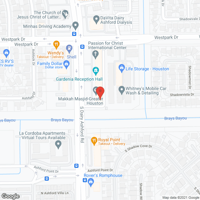 West Houston Home Health Svc in google map