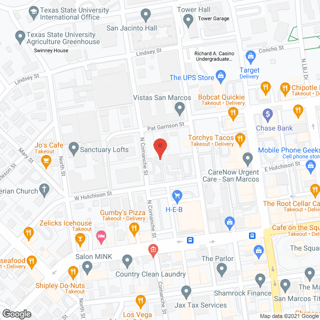 Supports Without Limits in google map