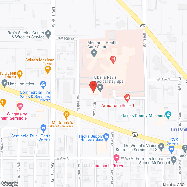 Memorial Home Health Agency in google map