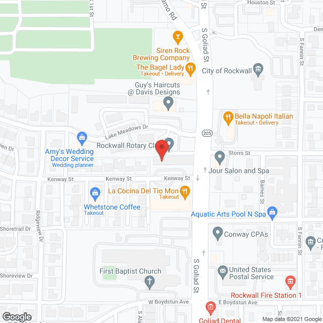 Lake Pointe Health Svc in google map