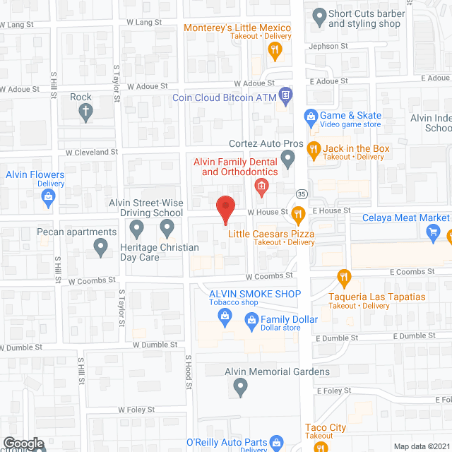 House Calls Home Health in google map