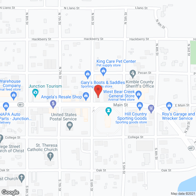 Home Health Svc in google map