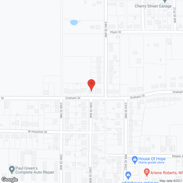 Home Health Care in google map