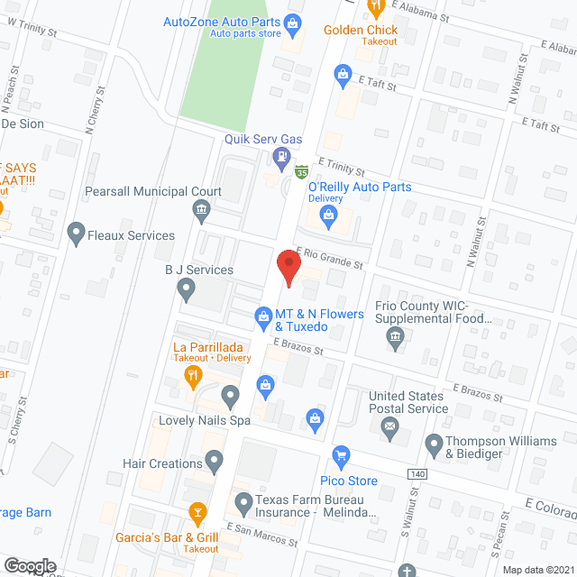 Frio Hospital Home Health in google map