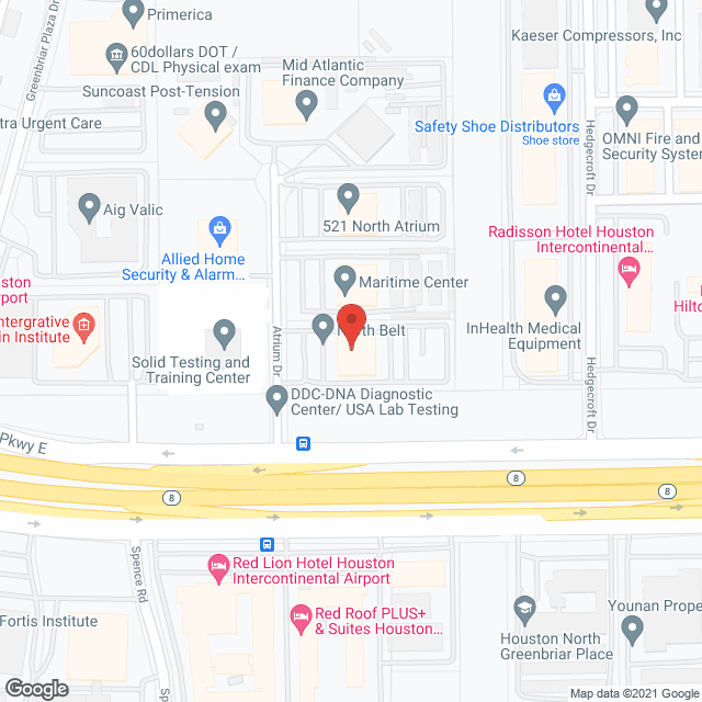 First Priority Home Health Svc in google map