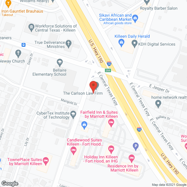 Family Care Home Health in google map