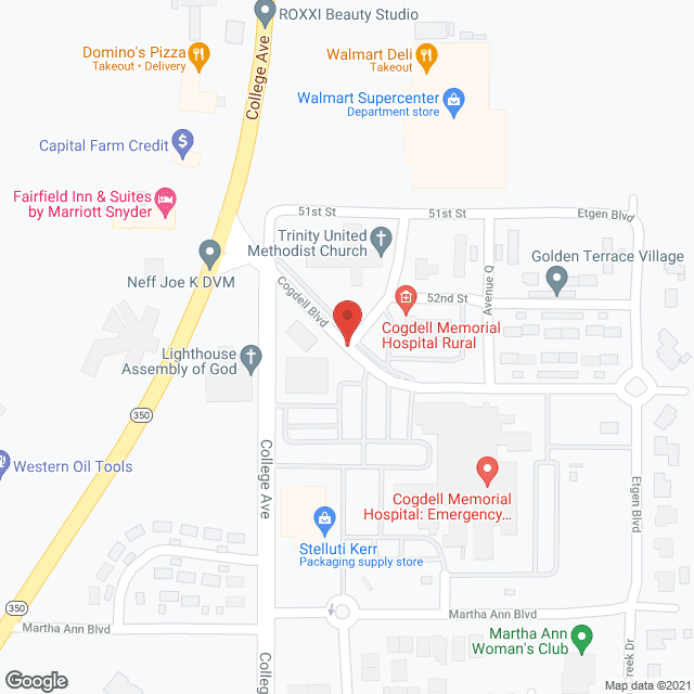Cogdell Home Health in google map