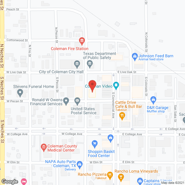 CMS Health Care in google map