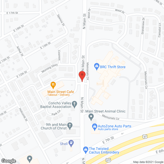 Baptist Home Health in google map