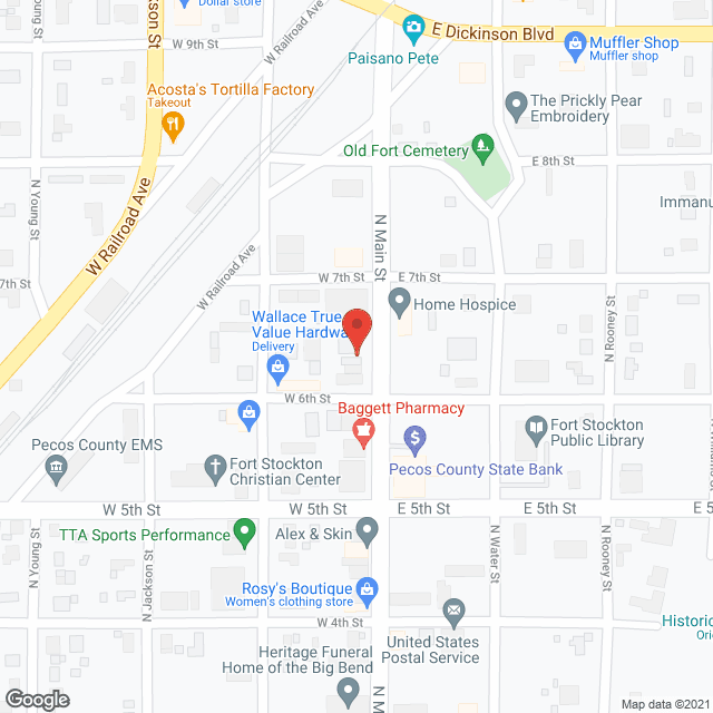 American Home Health in google map