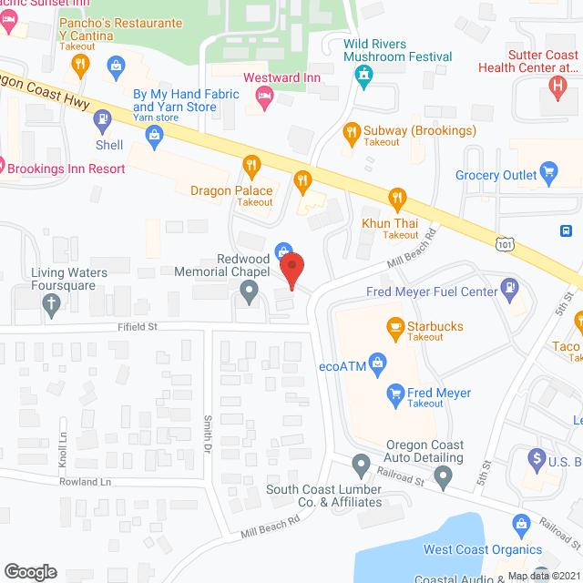 Sutter Coast Home Care in google map