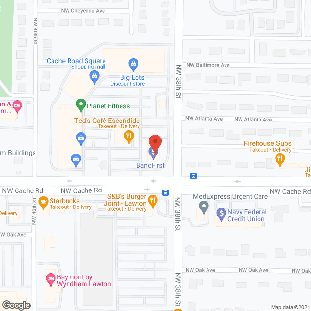 Options Services in google map