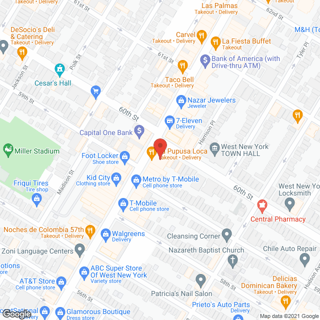 All Metro Health Care in google map