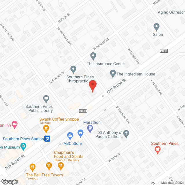 Homechoice Network in google map