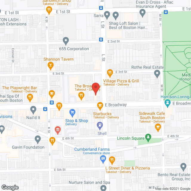 Greater Boston Telecare in google map