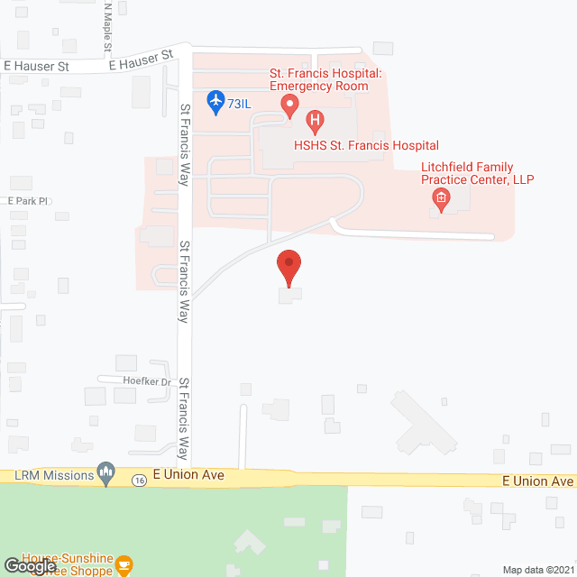 St Francis Hospital Home in google map