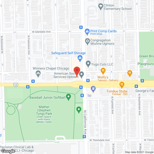 Allied Home Health Care in google map