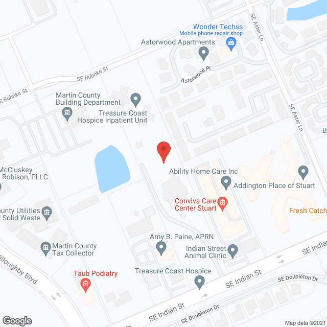Hospice Of Martin & St Lucie in google map