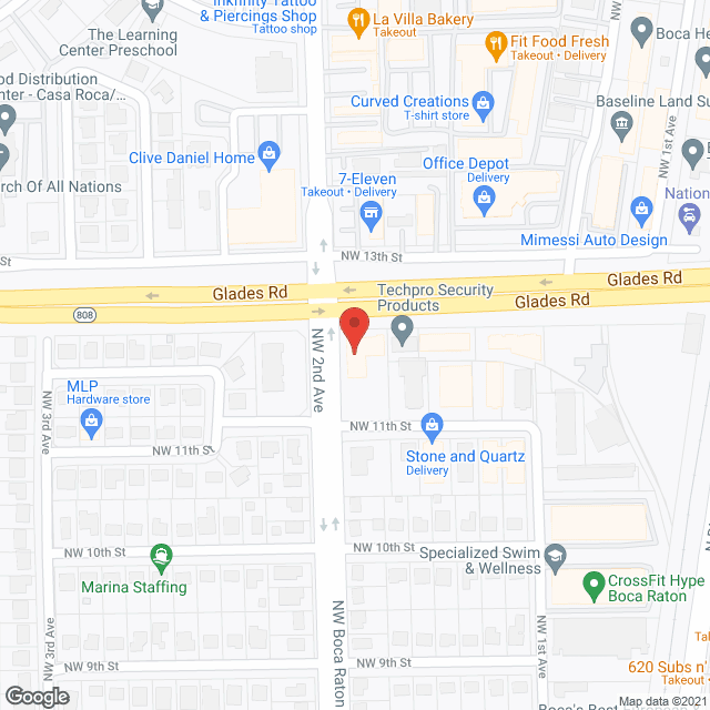 Carter Health Care in google map