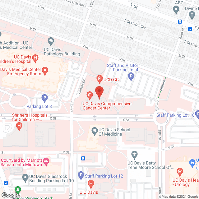 University Of Ca Infusion Ctr in google map